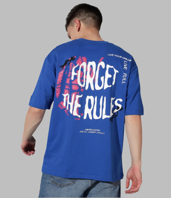 Forget The Rule | Unisex Oversized Tshirt