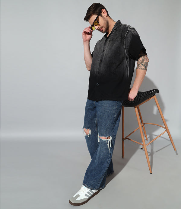 BLACK SIGNATURE| OVERSIZED SHIRT