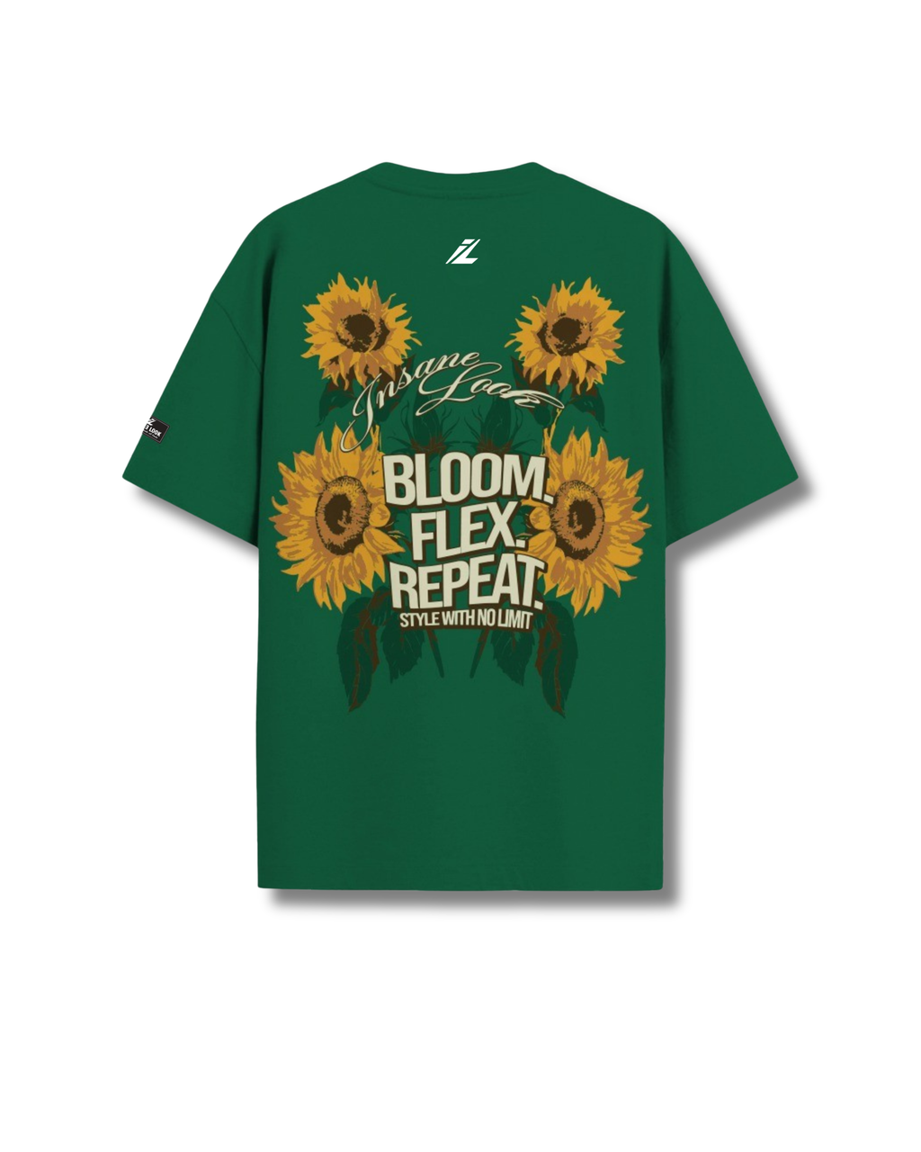 Bloom. Flex. Repeat. | Oversized T-Shirts