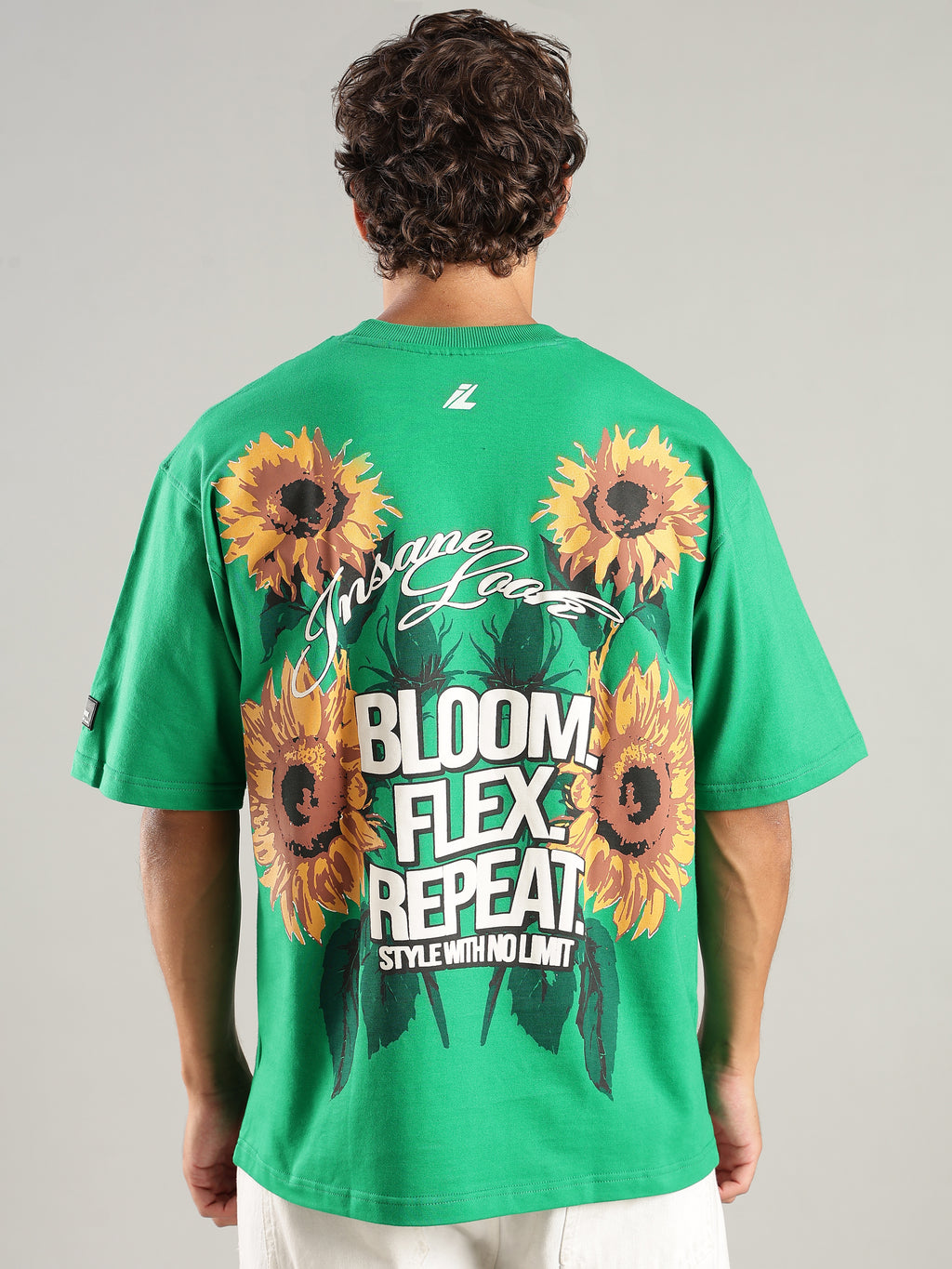 Bloom. Flex. Repeat. | Oversized T-Shirts