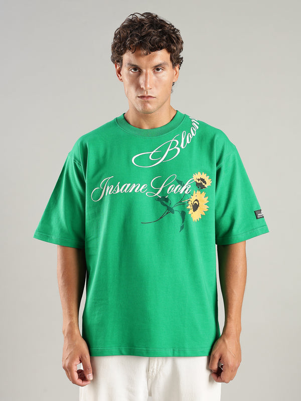 Bloom. Flex. Repeat. | Oversized T-Shirts